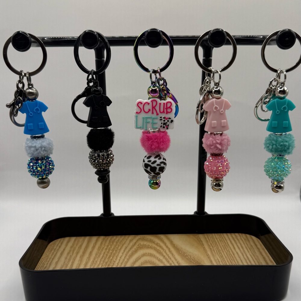 Scrub Life Keychain 🩺✨
